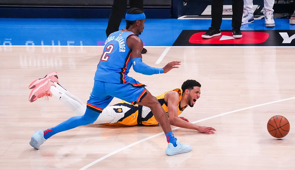 U.S.-OKLAHOMA CITY-BASKETBALL-NBA-FINALS-PACERS VS THUNDER