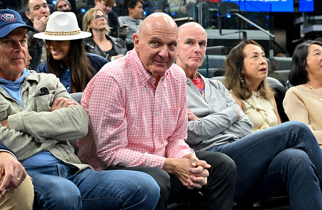Celebrities At The Los Angeles Clippers Game