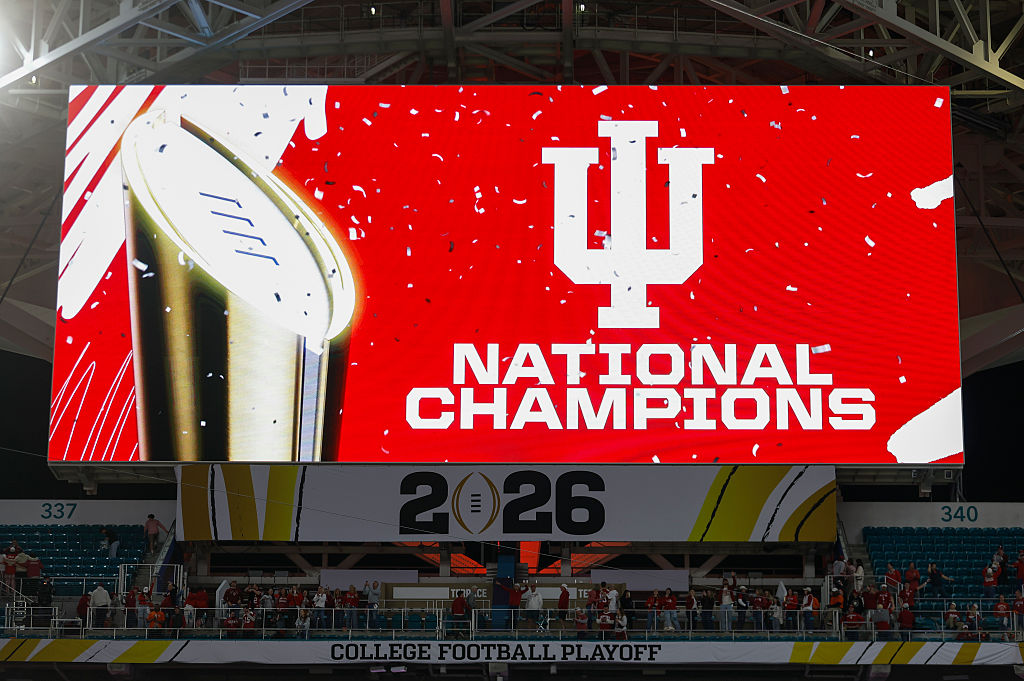 COLLEGE FOOTBALL: JAN 19 College Football Playoff National Championship Presented by AT&T Indiana vs Miami