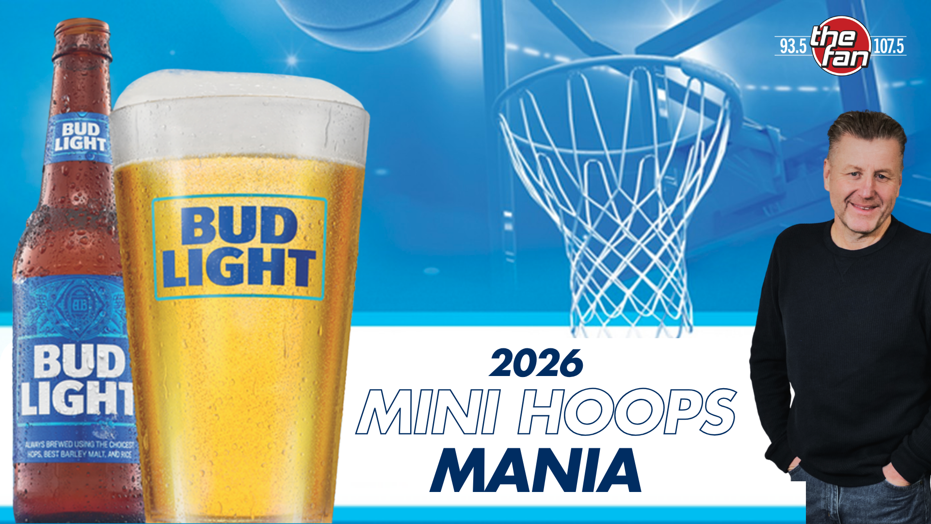 Bud Light Mini Hoops with JMV - 2026