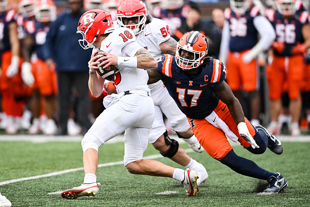 COLLEGE FOOTBALL: NOV 01 Rutgers at Illinois