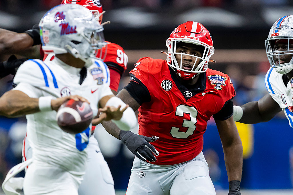 COLLEGE FOOTBALL: JAN 01 College Football Playoff Quarterfinal at the Allstate Sugar Bowl Ole Miss vs Georgia