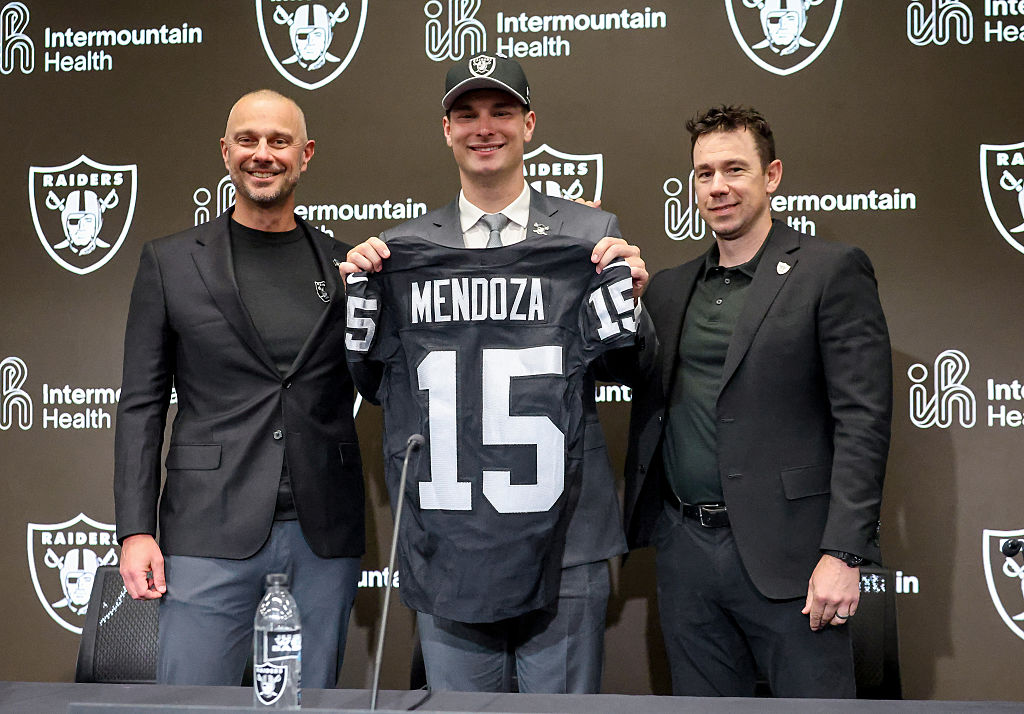 Las Vegas Raiders Introduce Fernando Mendoza