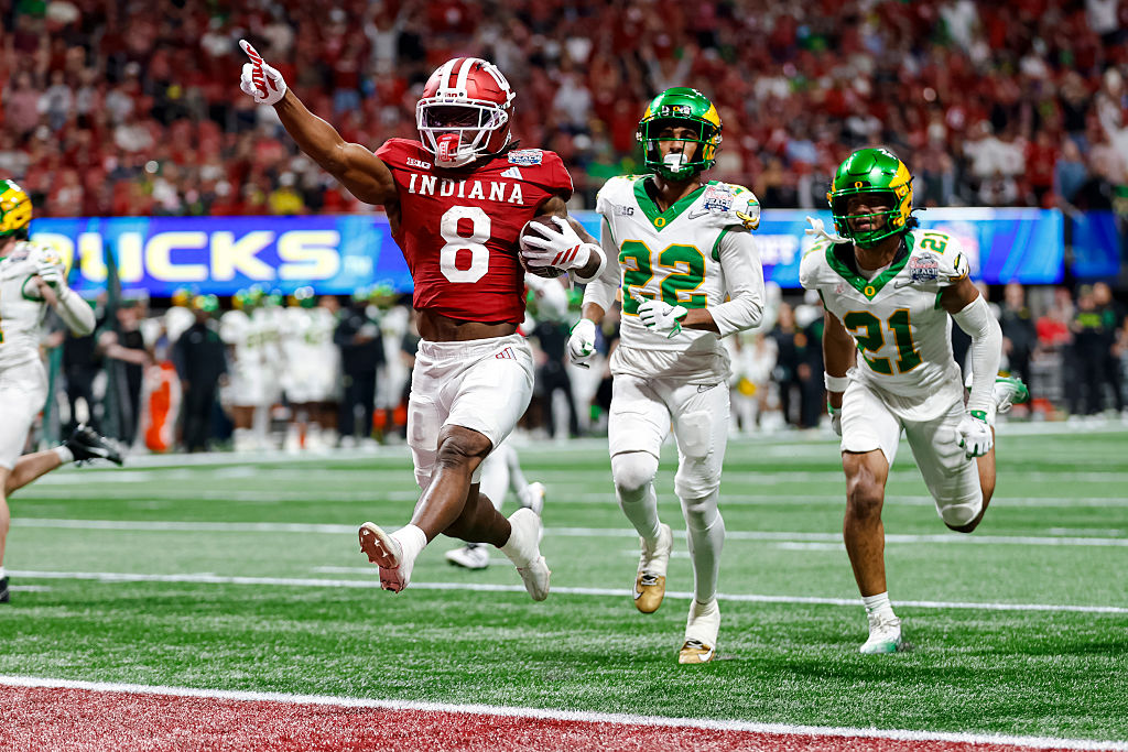College Football Playoff Semifinal - Chick-fil-A Peach Bowl: Oregon v Indiana