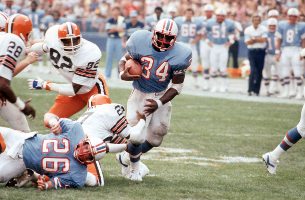 OILERS v BROWNS - EARL CAMPBELL