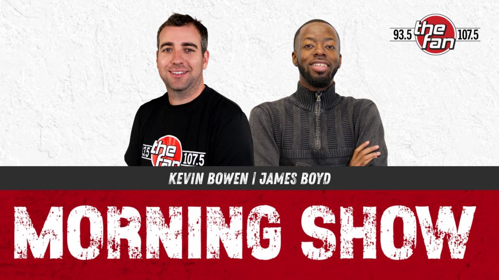 The Fan morning show 93.5 & 107.5 The Fan updated graphic