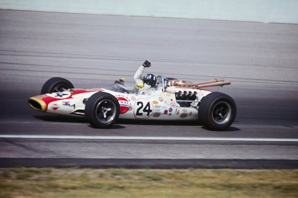 Graham Hill Winning Indy 500