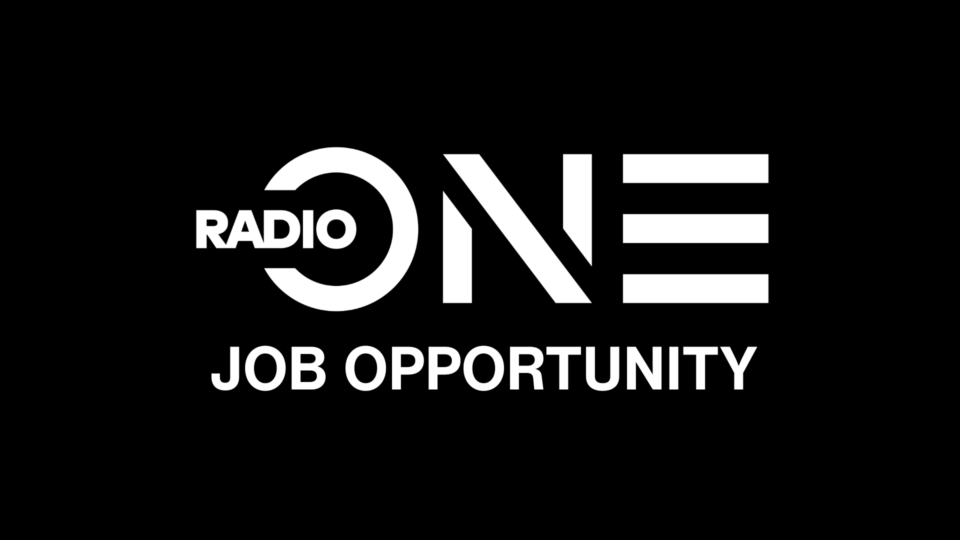 Radio One Job Opportunity - Promotions Assistant for Marketing