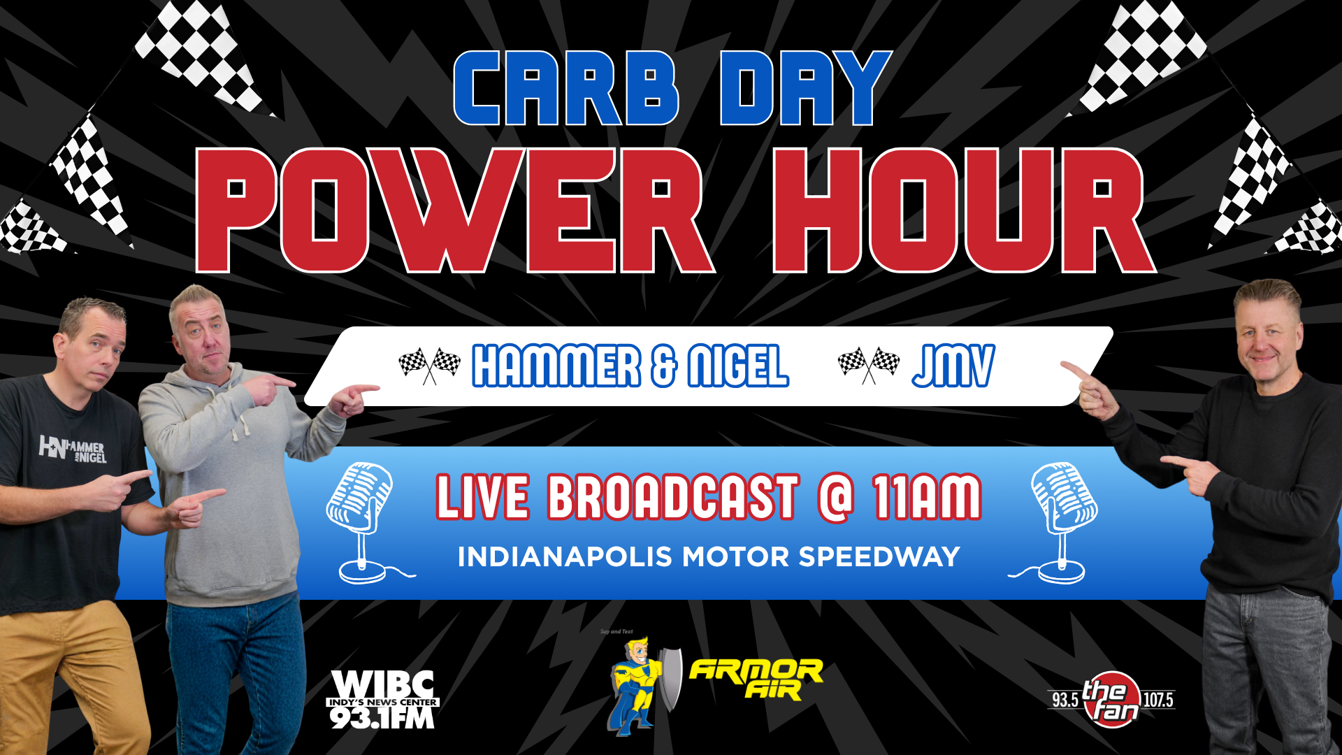 Armor Air | Carb Day Power Hour 2026