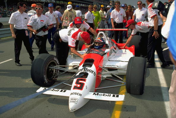 Emerson Fittipaldi, 1991 Indy 500 Qualifying